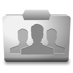 White Groups Icon 256x256 png